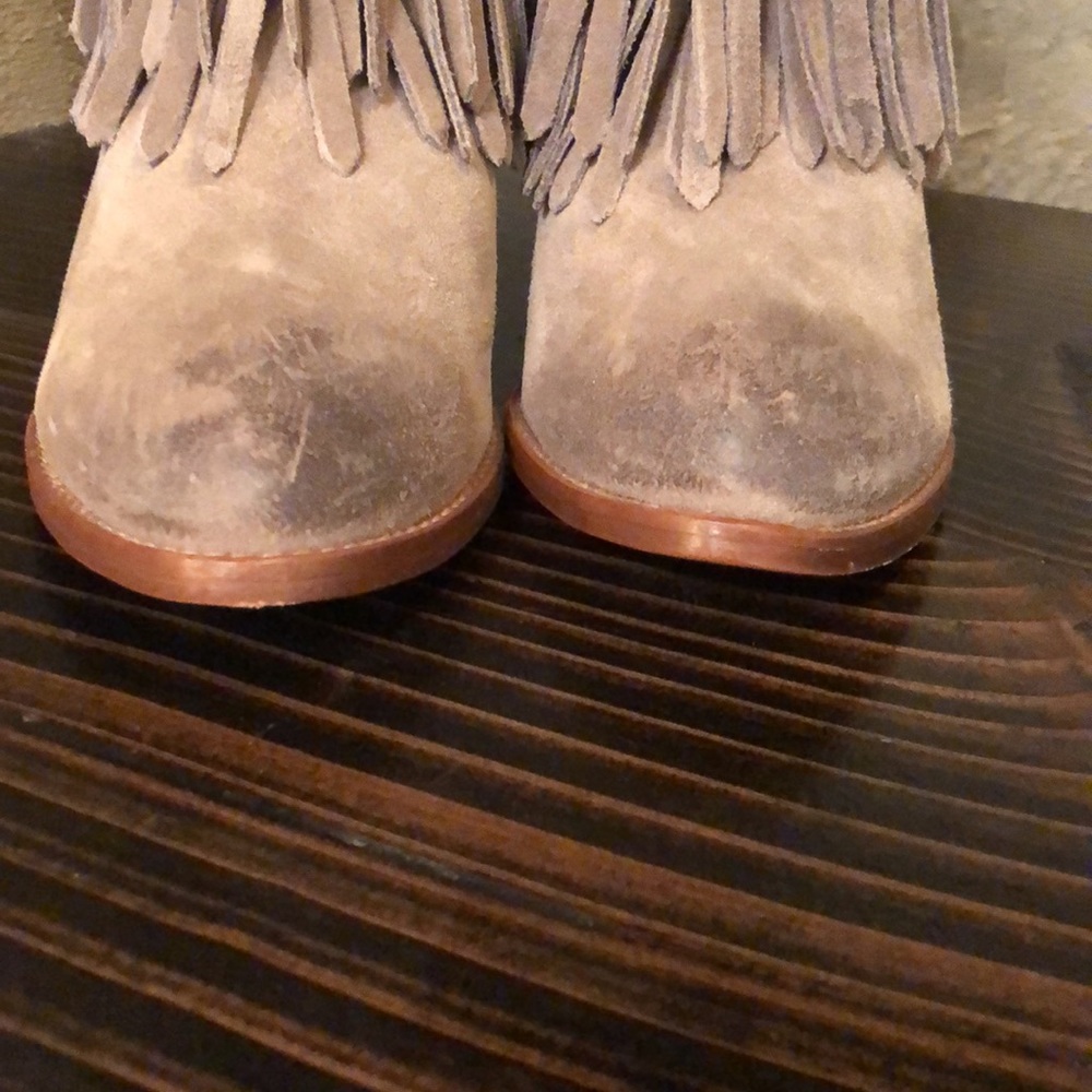 NWT Frye Llana Fringe Bootie - Picture 4 of 16